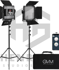 GVM 2 Pack LED Video Lighting Kits with APP Control in Geogria