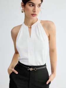 BizChic Women's Basic Solid Colored Tank Top